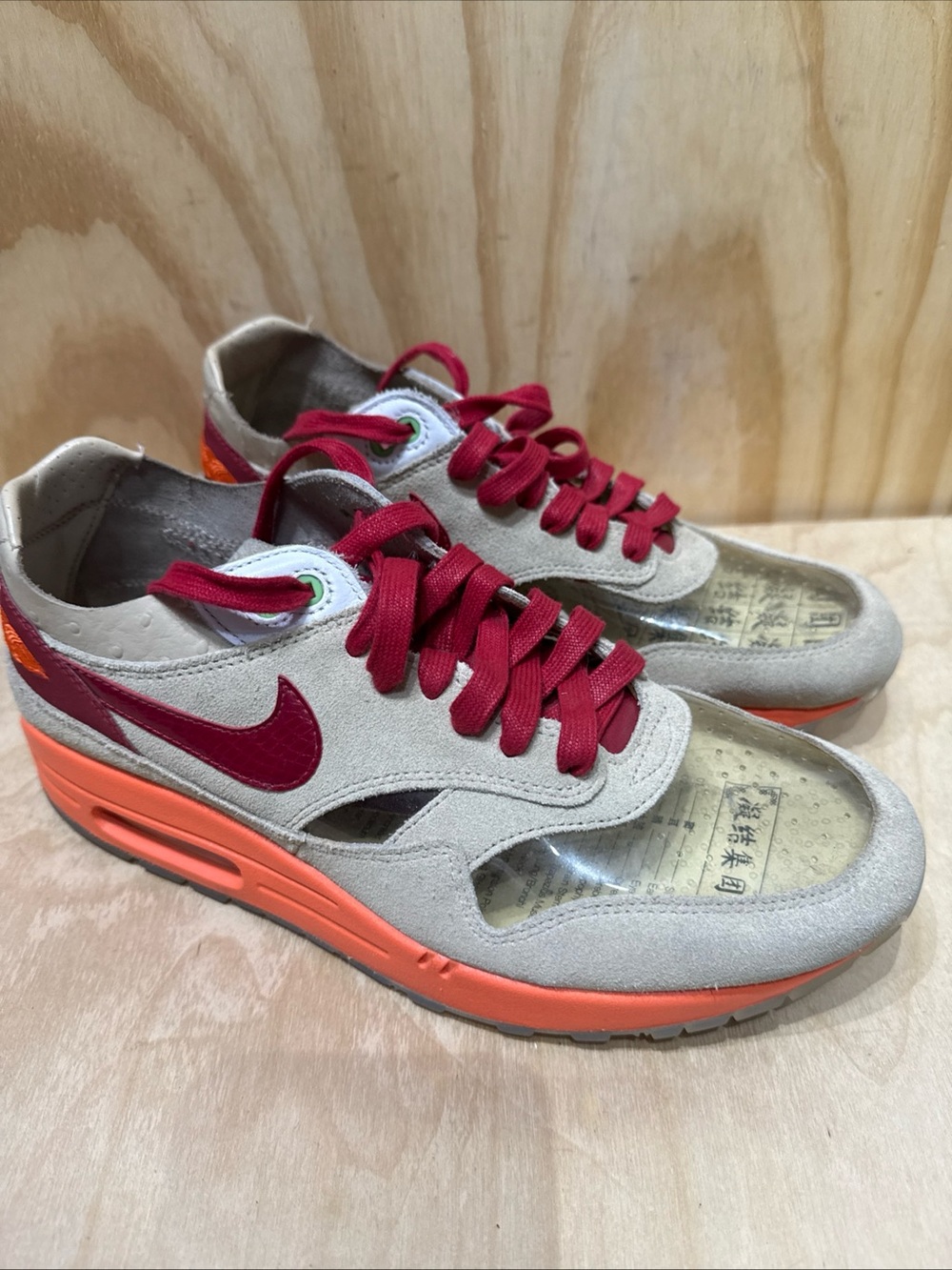 Nike Air Max 1 x CLOT Kiss of Death 2021 (DD1870-100) Men Size 10.5